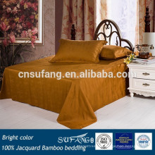 Bright Color 100% Jacquard Bamboo bedding